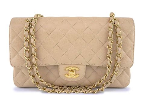 chanel handbags beige